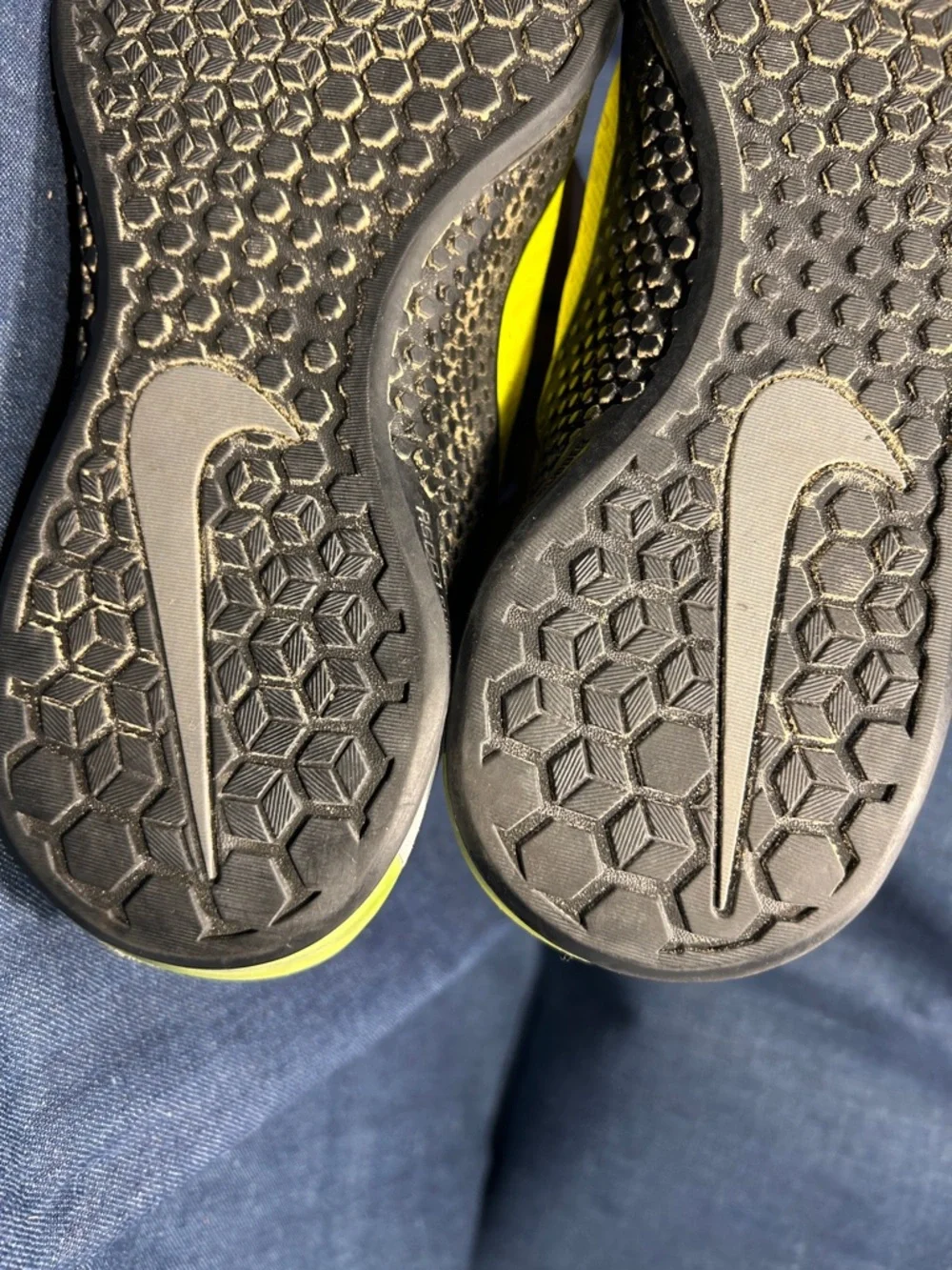 Nike Flywire athletic shoes